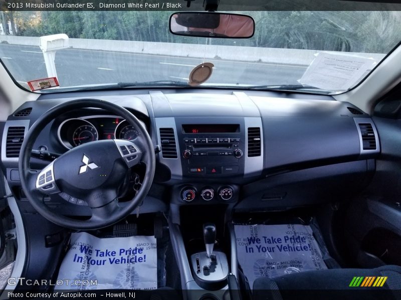 Dashboard of 2013 Outlander ES