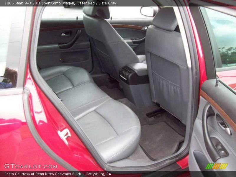 Laser Red / Slate Gray 2006 Saab 9-3 2.0T SportCombi Wagon