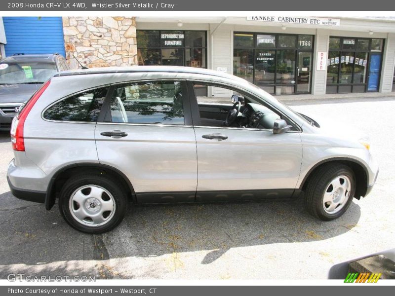 Whistler Silver Metallic / Gray 2008 Honda CR-V LX 4WD