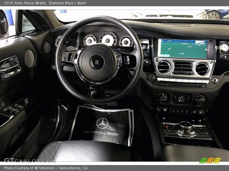 Diamond Black / Black 2015 Rolls-Royce Wraith