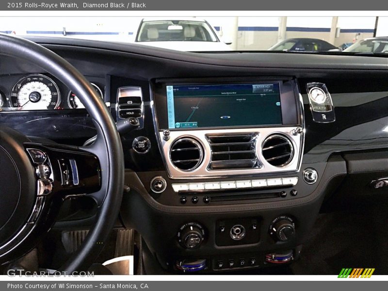 Diamond Black / Black 2015 Rolls-Royce Wraith