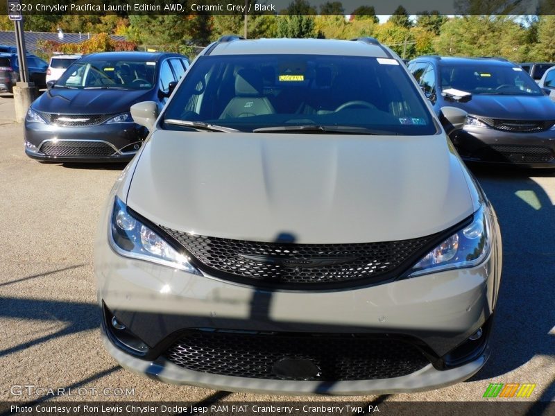 Ceramic Grey / Black 2020 Chrysler Pacifica Launch Edition AWD