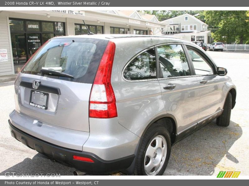 Whistler Silver Metallic / Gray 2008 Honda CR-V LX 4WD