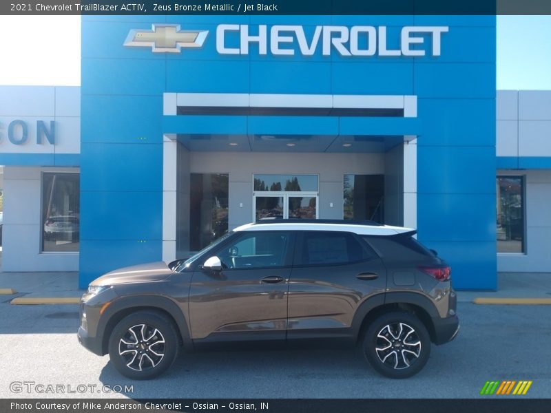 Zeus Bronze Metallic / Jet Black 2021 Chevrolet TrailBlazer ACTIV