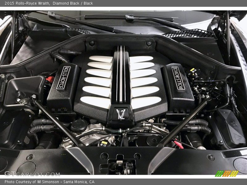  2015 Wraith  Engine - 6.6 Liter Twin Turbocharged DOHC 48-Valve VVT V12