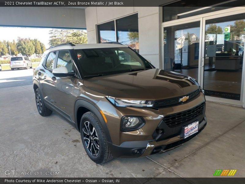 Zeus Bronze Metallic / Jet Black 2021 Chevrolet TrailBlazer ACTIV