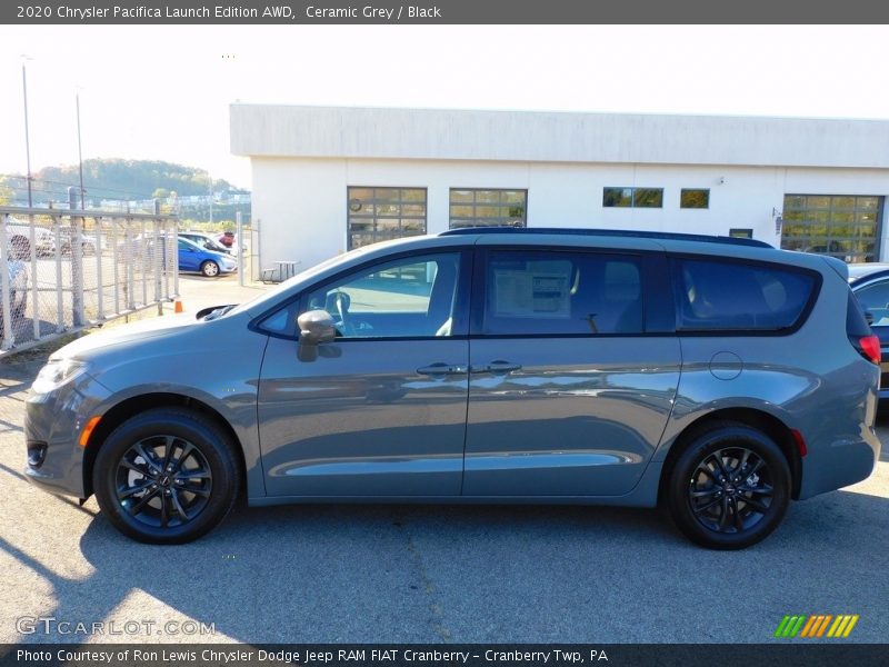 Ceramic Grey / Black 2020 Chrysler Pacifica Launch Edition AWD