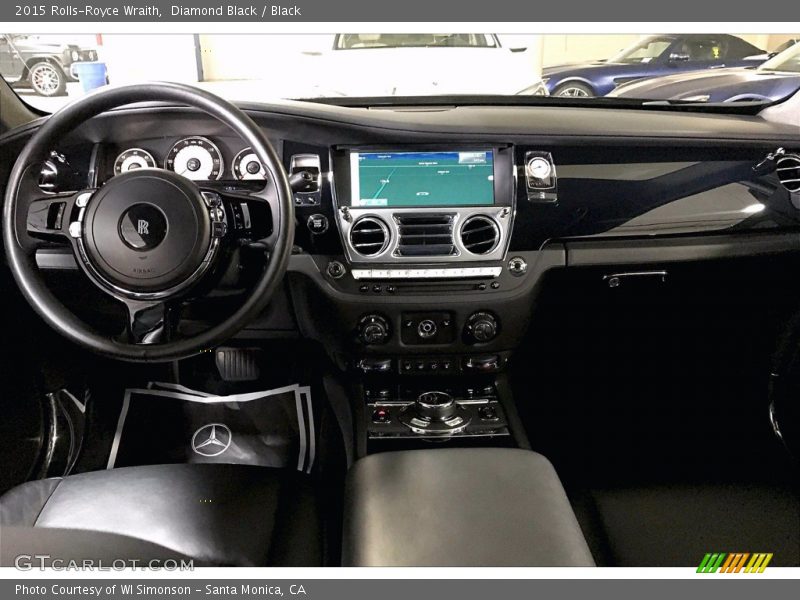 Dashboard of 2015 Wraith 