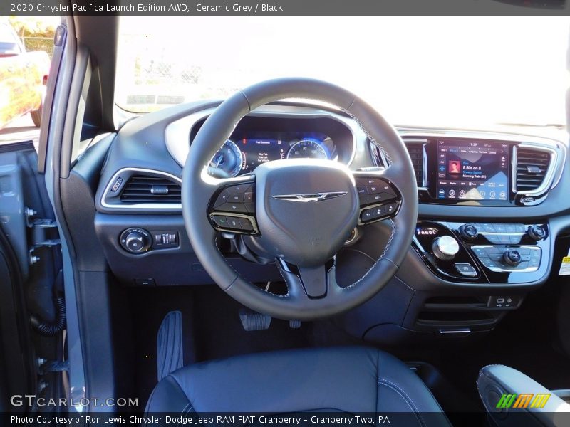 Ceramic Grey / Black 2020 Chrysler Pacifica Launch Edition AWD