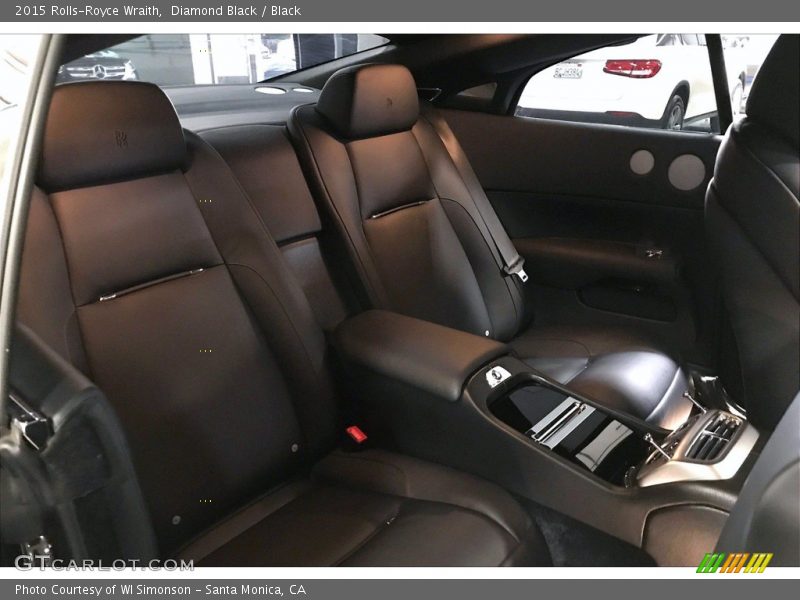 Rear Seat of 2015 Wraith 