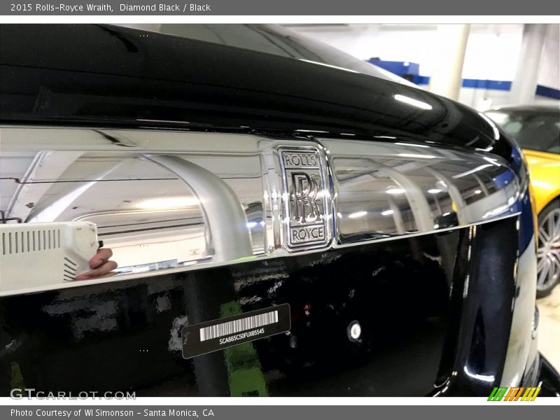 Diamond Black / Black 2015 Rolls-Royce Wraith