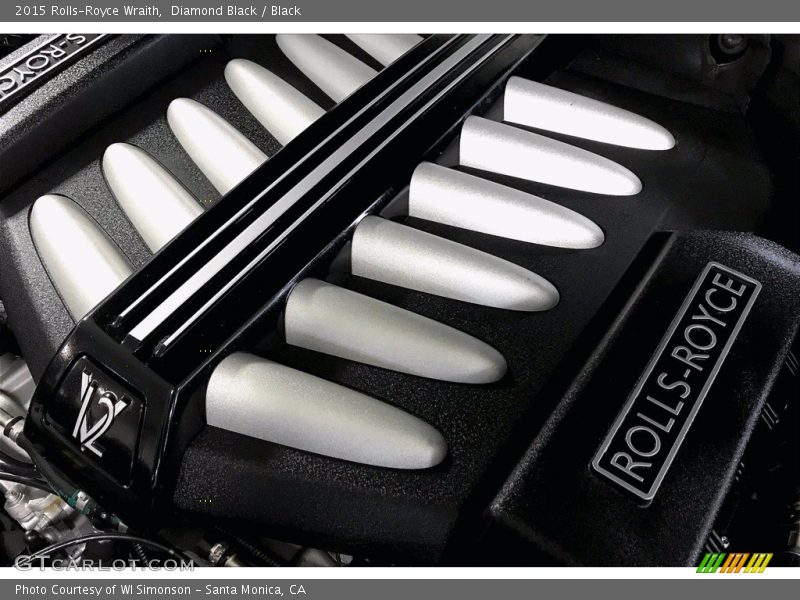 Diamond Black / Black 2015 Rolls-Royce Wraith