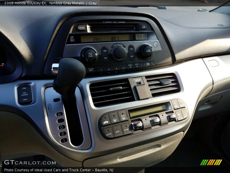 Nimbus Gray Metallic / Gray 2008 Honda Odyssey EX