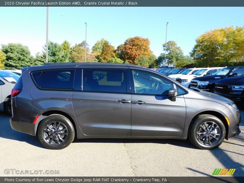 Granite Crystal Metallic / Black 2020 Chrysler Pacifica Launch Edition AWD