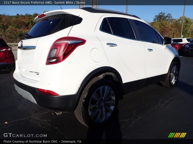 Summit White / Ebony 2017 Buick Encore Preferred AWD