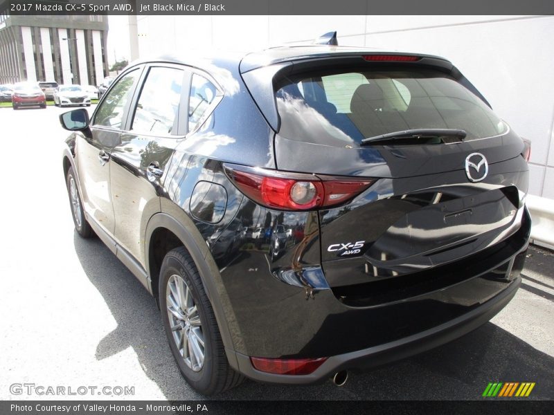 Jet Black Mica / Black 2017 Mazda CX-5 Sport AWD