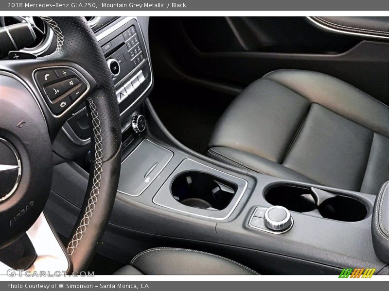 Mountain Grey Metallic / Black 2018 Mercedes-Benz GLA 250