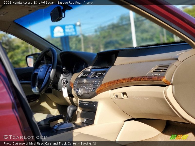 Basque Red Pearl / Ivory 2008 Honda Accord EX-L V6 Sedan