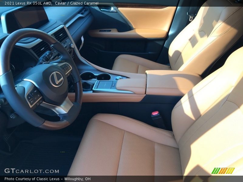 Caviar / Glazed Caramel 2021 Lexus RX 350L AWD