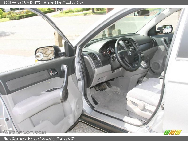 Whistler Silver Metallic / Gray 2008 Honda CR-V LX 4WD