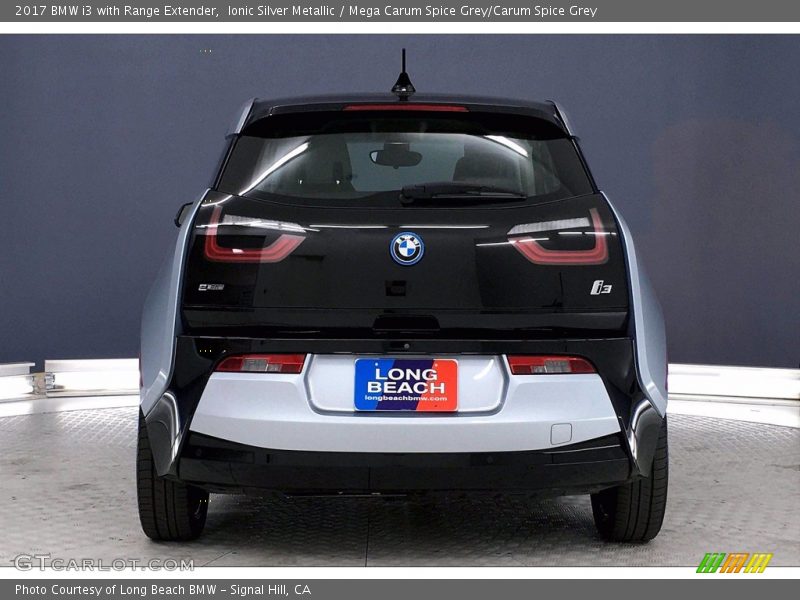 Ionic Silver Metallic / Mega Carum Spice Grey/Carum Spice Grey 2017 BMW i3 with Range Extender