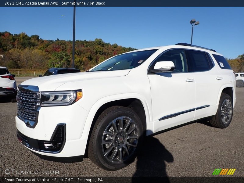 Summit White / Jet Black 2021 GMC Acadia Denali AWD
