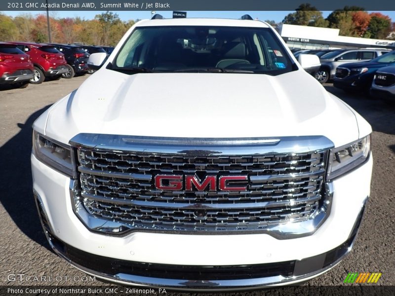 Summit White / Jet Black 2021 GMC Acadia Denali AWD