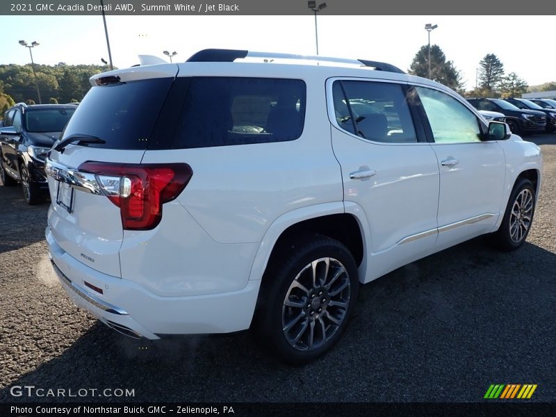 Summit White / Jet Black 2021 GMC Acadia Denali AWD
