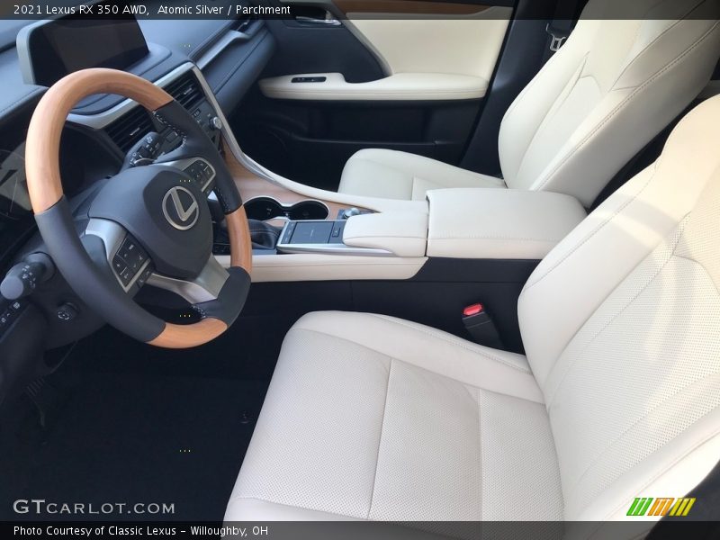  2021 RX 350 AWD Parchment Interior