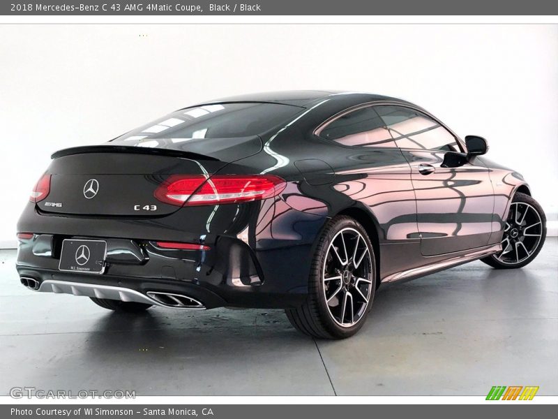 Black / Black 2018 Mercedes-Benz C 43 AMG 4Matic Coupe