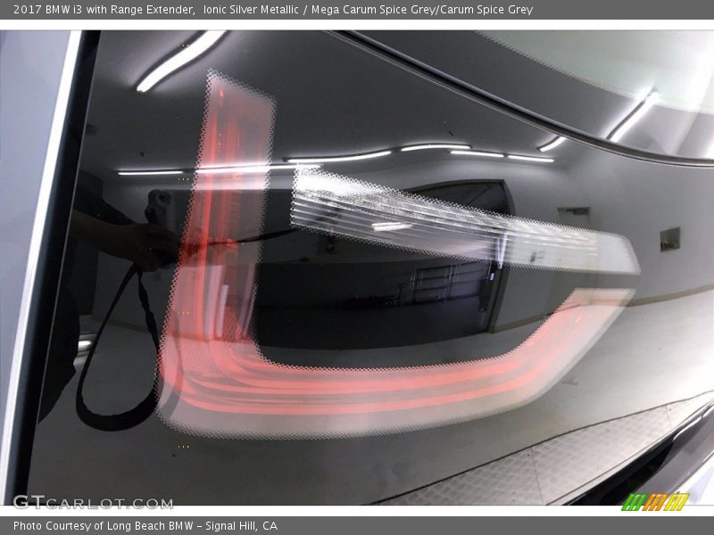 Ionic Silver Metallic / Mega Carum Spice Grey/Carum Spice Grey 2017 BMW i3 with Range Extender