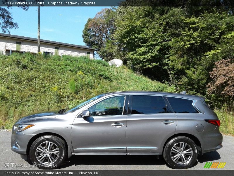 Graphite Shadow / Graphite 2019 Infiniti QX60 Pure