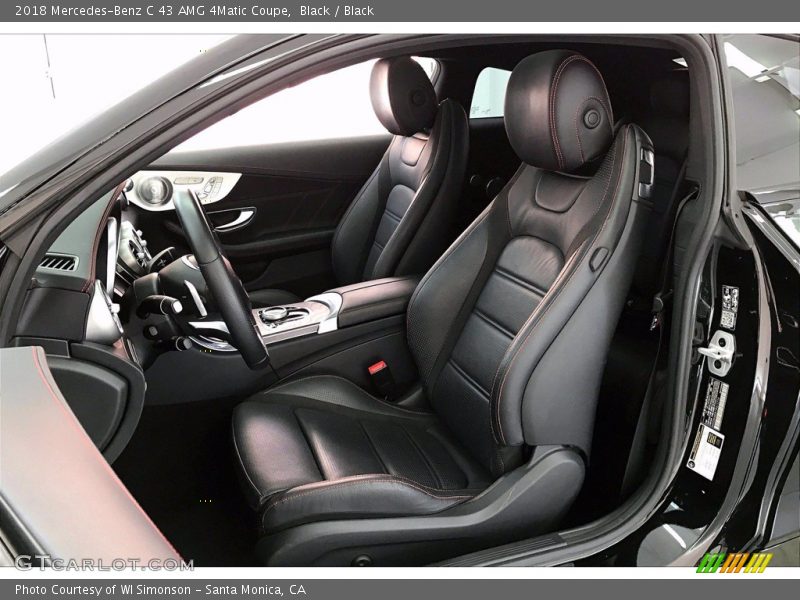 Black / Black 2018 Mercedes-Benz C 43 AMG 4Matic Coupe
