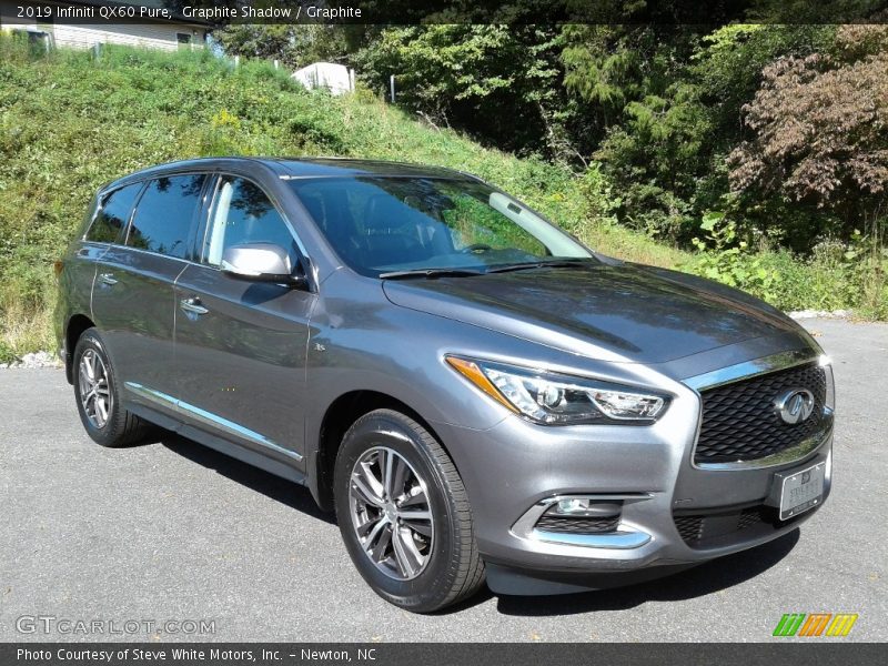 Graphite Shadow / Graphite 2019 Infiniti QX60 Pure
