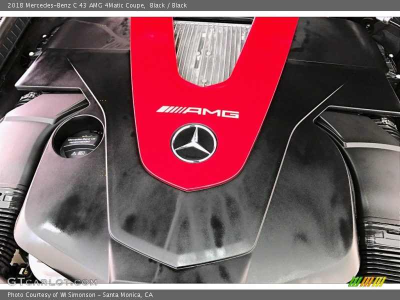  2018 C 43 AMG 4Matic Coupe Engine - 3.0 Liter AMG biturbo DOHC 24-Valve VVT V6