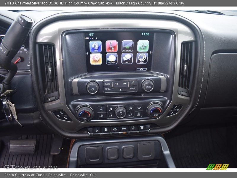 Controls of 2018 Silverado 3500HD High Country Crew Cab 4x4