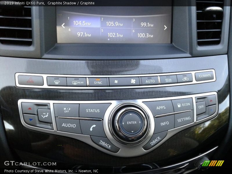 Graphite Shadow / Graphite 2019 Infiniti QX60 Pure