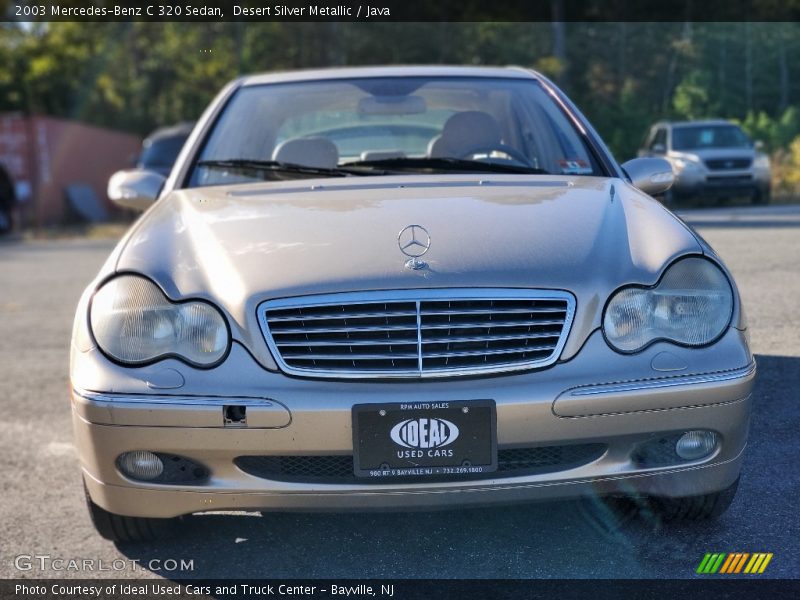 Desert Silver Metallic / Java 2003 Mercedes-Benz C 320 Sedan