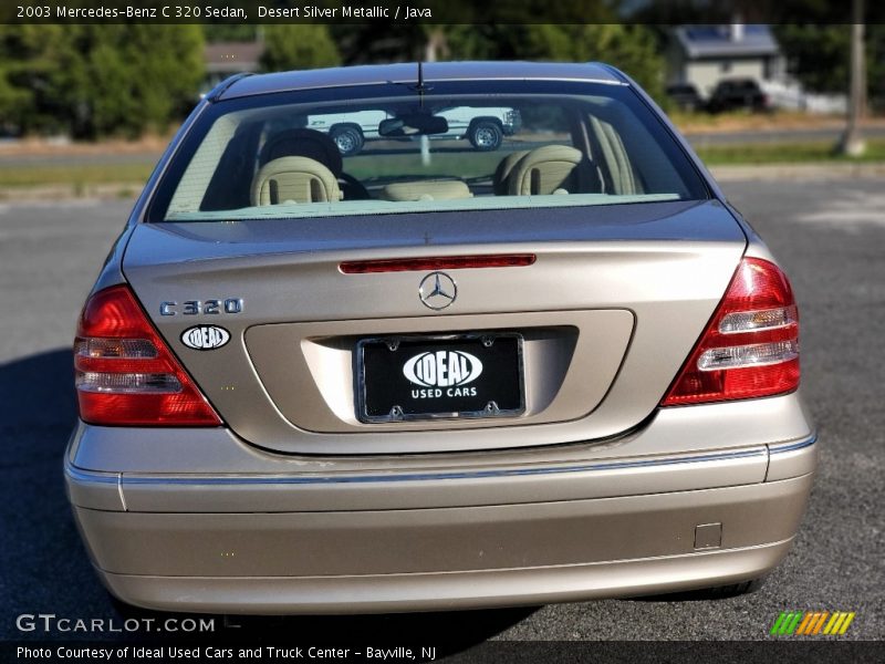 Desert Silver Metallic / Java 2003 Mercedes-Benz C 320 Sedan