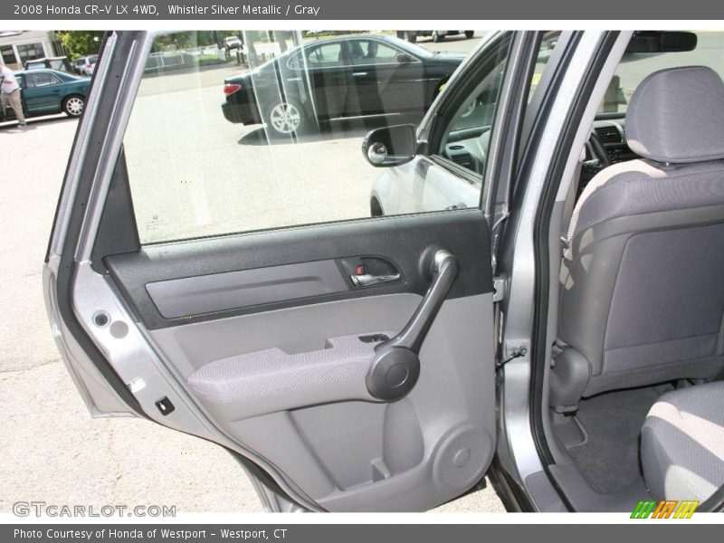 Whistler Silver Metallic / Gray 2008 Honda CR-V LX 4WD