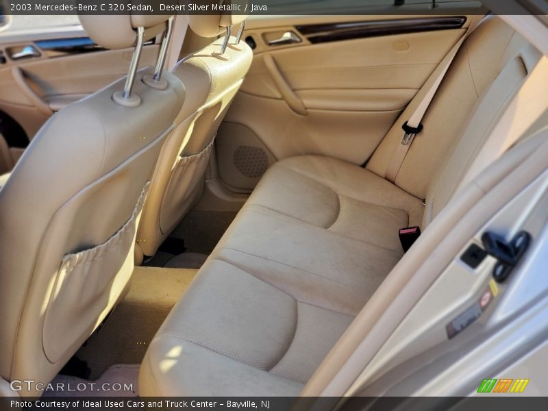 Desert Silver Metallic / Java 2003 Mercedes-Benz C 320 Sedan