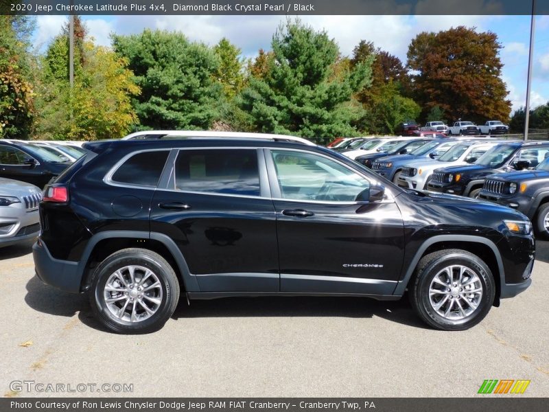  2020 Cherokee Latitude Plus 4x4 Diamond Black Crystal Pearl