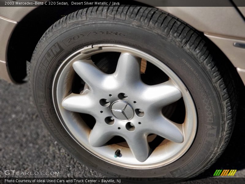 Desert Silver Metallic / Java 2003 Mercedes-Benz C 320 Sedan