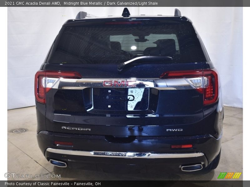 Midnight Blue Metallic / Dark Galvanized/Light Shale 2021 GMC Acadia Denali AWD