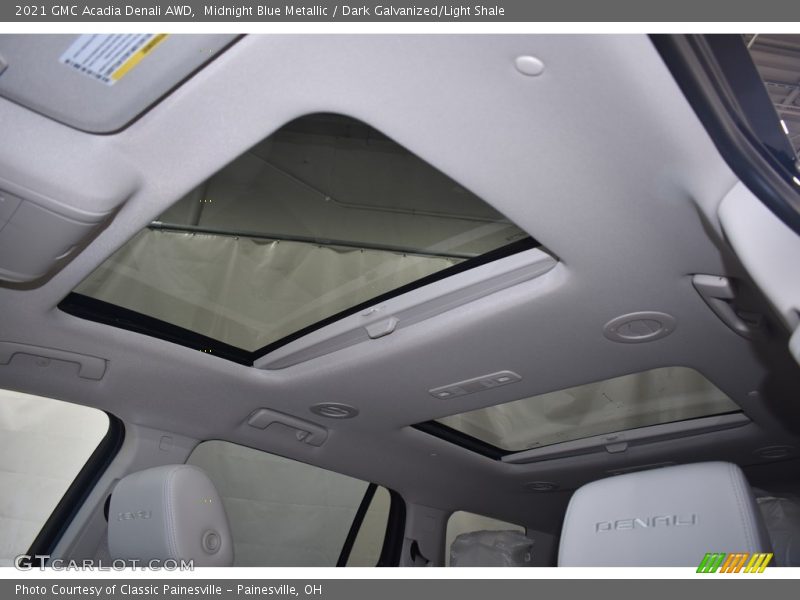 Midnight Blue Metallic / Dark Galvanized/Light Shale 2021 GMC Acadia Denali AWD