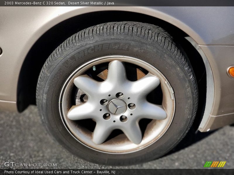 Desert Silver Metallic / Java 2003 Mercedes-Benz C 320 Sedan