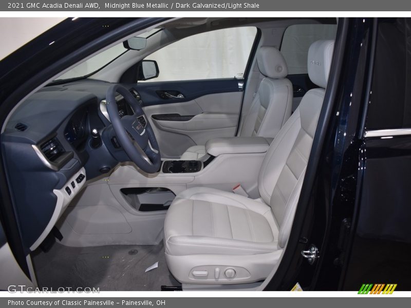 Midnight Blue Metallic / Dark Galvanized/Light Shale 2021 GMC Acadia Denali AWD