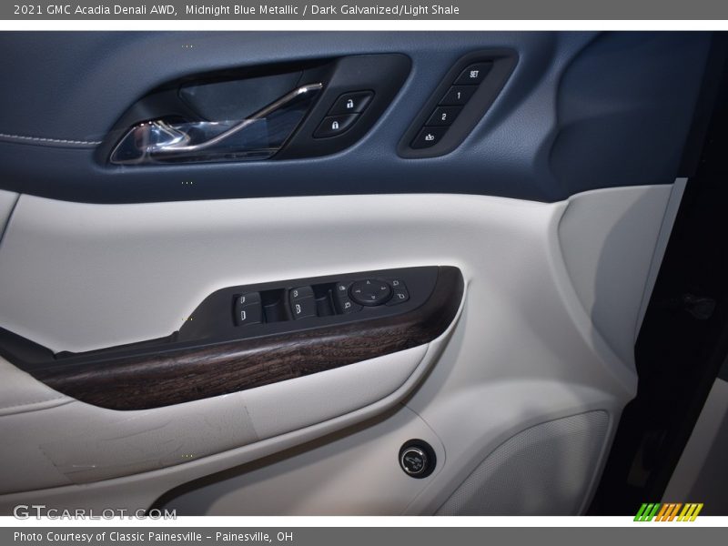 Midnight Blue Metallic / Dark Galvanized/Light Shale 2021 GMC Acadia Denali AWD