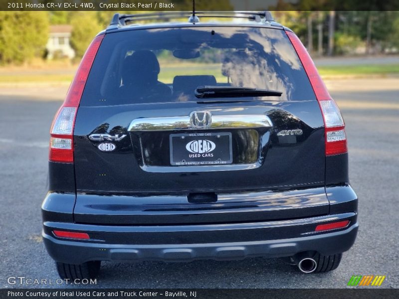 Crystal Black Pearl / Black 2011 Honda CR-V EX-L 4WD