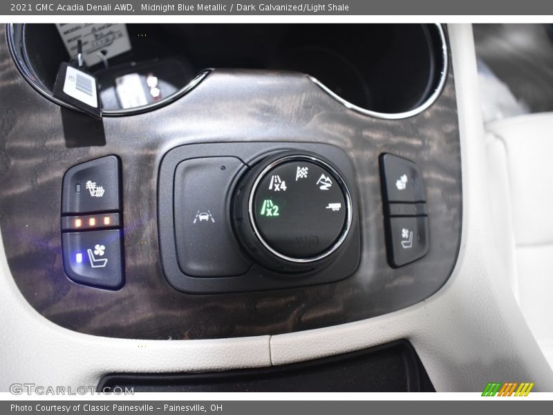 Midnight Blue Metallic / Dark Galvanized/Light Shale 2021 GMC Acadia Denali AWD